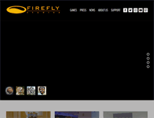 Tablet Screenshot of fireflyworlds.com